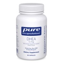 순수 캡슐화 DHEA 5 mg - 면역 지원 및 호르몬 균형 * - Micronized DHEA - 글루텐 무료 & Vegan - 60 캡슐