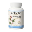 Eclectic Institute 익지않는 신선한 동결 건조된 비 GMO Hawthorn 베리 | 심혈관 지원 | 90 CT (500 mg)