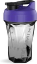 HELIMIX 1.5 Vortex Blender Shaker Bottle Holds Upto 20oz | Blending Ball or Whisk | USA Made | 휴대용 사전 운동 호리한 단백질 음료 쉐이커 컵 | Mixes 칵테일 스무디 쉐이크 | Top Rack Safe