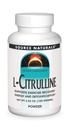 Source Naturals L-Citrulline Powder, 운동 회복, 에너지 및 해독 지원 - 100g