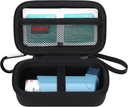 Elonbo Asthma Inhaler Carrying Case, Ventolin Inhaler, Extra Interior Mesh Pocket Fits Asthma Mediction, Black+Inside Black (CASE ONLY!)에 대한 여행사 홀더 가방 Inhaler 약 포함되지 않음)