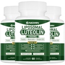 1000MG Liposomal Luteolin, 최대 흡수, 유력한 Luteolin 보충교재 180 캡슐