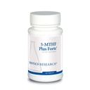 Biotics Research Biotics Research 5-MTHF Plus Forte - 두뇌 건강은 Calm Relaxed Mood 및 Serotonin 생산 60 캡슐을 홍보합니다.