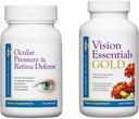 우수한 눈 건강 뭉치는 건강한 Intraocular 압력 수준을 지원하는 건강한 시각적인 기능 및 Ocular 압력 & Retina 방위를 위한 Lutein의 40 Mg와 더불어 시각 정유 금, 포함합니다