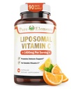 Liposomal 비타민 C 규정식 보충교재, 캡슐 비 GMO, Soy는, 글루텐 해방합니다