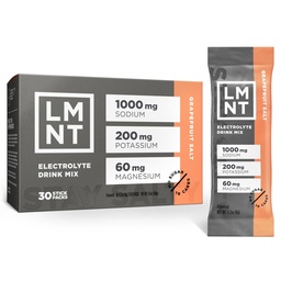 LMNT Zero Sugar Electrolytes - 자몽 소금 | 음료 혼합 | 30 개