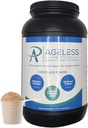 초콜릿 Whey Protein Powder 및 Collagen 펩타이드 성인. 24g 단백질, 크레타인, HMB 및 비타민 (30 인분, 초콜렛)을 가진 근육 건물 그리고 합동 건강을 지원하십시오