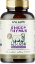 하나의 지구 건강 잔디 Fed Thymus - 뉴질랜드는 Thymus를 Sourced. 서빙 당 3,000mg, 200 조사