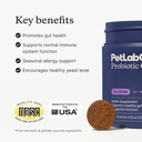 PetLab Co. - Gut & Ear Health Bundle : 개를위한 Probiotics, 지원 Gut 건강 및 계절 알레르기, & 개를위한 귀 클리너, Yeast & Healthy Ear Canals 지원 - 공식을 사용하기 쉬운