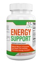 Spectra Vitamins Natural Energy Support 30 캡슐 - 과라나 캡슐 - 비타민 B12 - 과라나 및 녹차 추출물 - 자연적인 에너지 부스터를 가진 Citrulline 에너지 보충교재