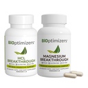 BiOptimizers - 마그네슘 Breakthrough (60 캡슐) 및 HCL Breakthrough (90 캡슐) 보충 번들
