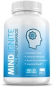 Mind IgniteTM Mental Performance 16 성분 - 초점, 에너지, 기억, 명확성, 농도 및 더 많은 것을 위한 추가 힘 Nootropic 뇌 보충교재