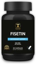 Klever Lifestyle | Fisetin | Bioflavonoid | 항산화 보충교재, 노화 방지 효력, 피부 건강, 대사 이익 | 30의 캡슐 | 100mg
