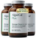 뼈 조밀도 & 힘을 위한 ALGAECAL 유기 빨간 조류 칼슘 보충교재, 비타민 K2 MK7 (100mg), 비타민 D3 (1600 IU), 마그네슘 (350mg) & 추적 무기물, 삼키기, 120의 Veggie 모자에 쉬운