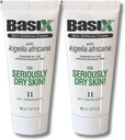 Basix Skin Defence Repair Cream (트윈 팩) Kigelia African Sausage Tree Soothes Eczema Psoriasis Dermatitis Acne Natural Ingredients for Dry Itchy Skin Lemon Ginger Plum Rosemary Vitamin E Rose Aloe