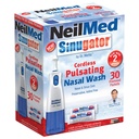 NeilMed Sinugator Cordless Pulsating Nasal Wash Kit with One Irrigator, 30 Premixed Packets 및 3 AA 배터리 (팩 1)