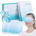 LC-dolida 14 팩 Hyaluronic 산 증기 눈 가면은 건조한 눈을 위한 눈 가면을 가열했습니다 수면 온천 여행 사업을 위한 처분할 수 있는 각자 난방 눈 증기 가면은 여자, 남자를 위한 Relaxation 선물을 보충합니다