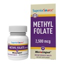 우량한 근원 메틸 Folate 2,500 mcg - 여자 & 남자를 위한 Folate 보충교재 - 메틸을 입힌 Folate 보충교재는 건강한 Nervous 체계 & 빨간 혈액 세포를 지원합니다 - 30의 Sublingual 용해 정제
