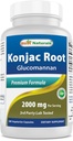 제일 자연적인 Konjac 뿌리 2000mg, 180 조사