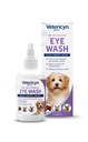 Vetericyn Plus Dog and Cat Eye Wash | 플러시와 소오테 아이 자극, 개 눈물 얼룩 클리너, 모든 동물에 대한 안전을위한 눈 방울. 3 온스