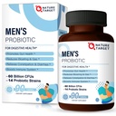 남성 관리 보충교재, 남자의 소화 및 면역 건강을 위한 Prebiotics & Probiotics를 가진 남자를 위한 NATURE TARGET Probiotics, 60억 CFUs & 14 Strains 선반 안정, 글루텐 & Soy 자유로운 (90의 정제)