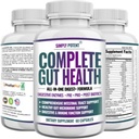 완전한 Gut 건강, 소화 효소 플러스 Prebiotic, Probiotic & 포스트 생식기 위장 지원, 지원 Gut 건강 & 면역 기능, 60 캡슐