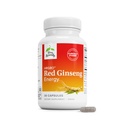 Terry Naturally HRG80 Red Ginseng Energy - 건강한 에너지 및 초점을 지원하기 위해 보충 - Korean Red Ginseng Root Powder와 초본 보충 - 보조 건강 지구력에 Vegan 정제 - 30 캡슐