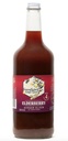ImmuneSchein Elderberry Ginger Elixir Shot - 유일한 4 실제 식품 성분, 물 없음, Vinegar 또는 보존제 : 유기 생강 뿌리 및 Elderberry (33.8 fl oz, 1 팩)에서 수공
