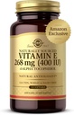 Solgar 비타민 E 268 mg (400 IU), 360 알파 Softgels - 자연적인 산화 방지제, 피부 & 면역 체계 지원 - 자연적인 sourced 비타민 E - 글루텐 자유로운, 낙농장 자유로운 - 360의 서빙
