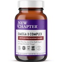 새로운 장 오메가-3 Complex, 1000mg Softgels, 물고기 오일 보충 야생 알래스카 Salmon 심장, 두뇌, 눈, 관절 및 피부 건강 지원 - 30 개