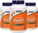 NOW Food Inulin (Certified Organic) - 8 온스 (Pack of 3)