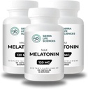 120 mg 높은 복용량 Melatonin Max in Easy-to-Swallow 캡슐 - 30 서빙 (포장 3)