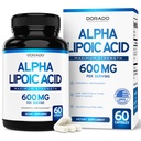 서빙 60 캡슐 당 알파 Lipoic 산 600mg - Neuropathy와 심혈관 건강 (ALA 보충) - 제 3 자 테스트, 비 GMO, 글루텐 무료, Vegan & 미국 Made