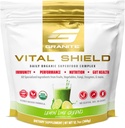 화강암 영양 Vital 방패 - 버섯 & 타트 체리를 가진 USDA 유기 Superfood 녹색 – 지원 에너지, 면역 기능 & 소화 건강 – 레몬 Lime 풍미 (30 서빙)
