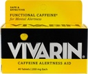 Vivarin Caffeine Alertness Aid의 정제 40 ea (6의 포장)