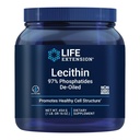 생명 연장 Lecithin는, 뇌에 있는 건강한 세포 구조 그리고 기능을, 글루텐 자유로운, 비 GMO, 채식주의자, 454 그램 승진시킵니다