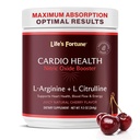 생명의 Fortune 5000mg L- Arginine 보충교재 분말 & 1000mg L-Citrulline, 높은 잠재적인 산화질량 승압기, 내구시간, 운동 성과, 자연적인 버찌 풍미 (20 서빙)