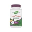 Nature's Way Leg Veins, 건강한 다리 Vein Strength*, 6-Herb Blend, Horse Chestnut Extract 및 Dandelion Supplement, 글루텐 무료, 60 Vegan 캡슐 (패키지 May Vary)
