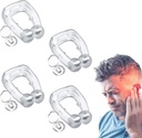 Tinnitus 기복 장치, 반지 귀 장치, 정지 귀 반지 (2pair)를 위한 2/4 쌍 Tinnitus 귀 팔목 세트