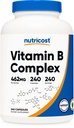 Nutricost 비타민 B 복합체 462mg, 240 캡슐 - 비타민 C - 에너지 단지