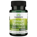 Swanson Shilajit Extract - 세포 성장 지원 촉진 - 전반적인 웰빙을위한 천연 공식 - (400 밀리그램 60 Veg 캡슐)
