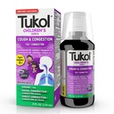 TUKOL 아이들의 기침 약 - 기침 & 혼잡 기복, 아이를 위한 Chestal 기침 억제제, 아이들의 감기와 기침 약, 아이는 나이를 위한 시럽 4개 FL OZ