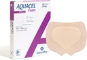 ConvaTec AQUACEL 거품 8" x7" 실리콘 젤 접착제, 방수, 가동 가능한, Hydrofiber 기술, 메마른, 장방형, 5ct 상자를 가진 의학 급료를 가진 Sacral 부상 드레싱