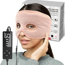 3개의 열 조정, 눈, Sinusitis, 호르몬 Migraine, 긴장 두통 기복을 위한 여분 큰 얼굴 난방 패드를 가진 Moist 열 Sinus 압력 기복 가면