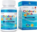 노르딕 자연스 어린이 DHA 250 mg Chewables, 딸기, 180캐럿