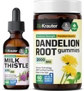 BIO KRAUTER 우유 이틀 Tincture 2 Fl. Oz. & Dandelion 60 구미