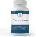 순수한 본래 성분 L-Tryptophan, (100의 캡슐) 항상 순수한, 첨가물 없음 또는 충전물, 실험실 Verified