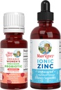 MaryRuth Organics Precision Probiotics for Women (Raspberry) 및 아연 드롭 | 클린 라벨 프로젝트 Verified® | Gut Health, Immune Support, & overall Wellness | Vegan, Non-GMO, 글루텐 프리