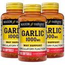 SON NATURAL 마늘 기름 1000 mg, 300의 일 공급 Softgels의 지원 정상적인 Circulatory 기능, 3 팩