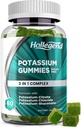 1개의 복잡한 Gummies 설탕에 있는 칼륨 3는, 99mg 칼륨 구연산염, 칼륨 염화물, 칼륨 Gluconate, 다리 Cramps & 근육 보충교재, 60 Chewables를 가진 새로운 공식을 해방합니다